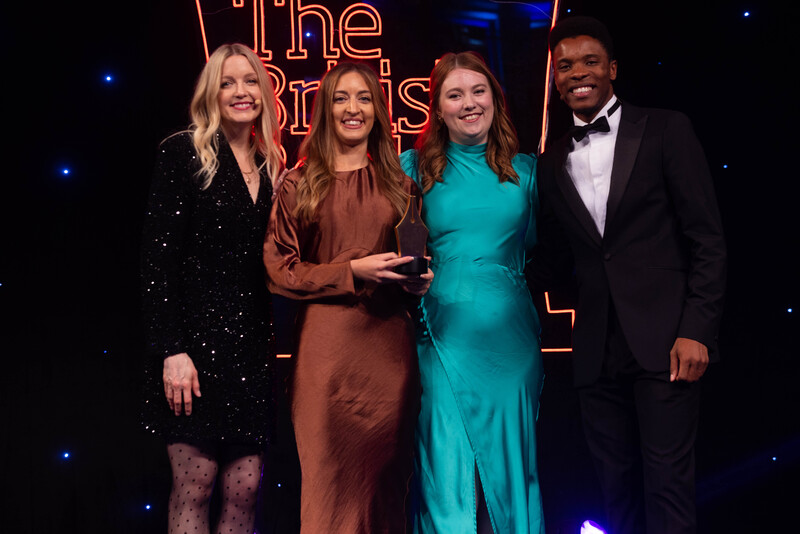 Alexia Thomaidis and Zoe Coxon win Marketing Strategy of the Year for their work on Open Water