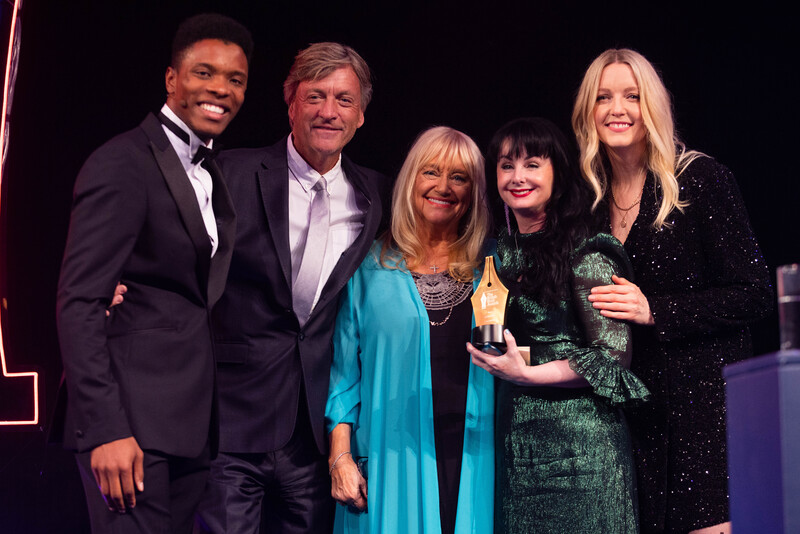  Richard Madeley, Judy Finnigan, Lauren Laverne and Rhys Stephenson presenting the Award for Author of the Year to Marian Keyes
